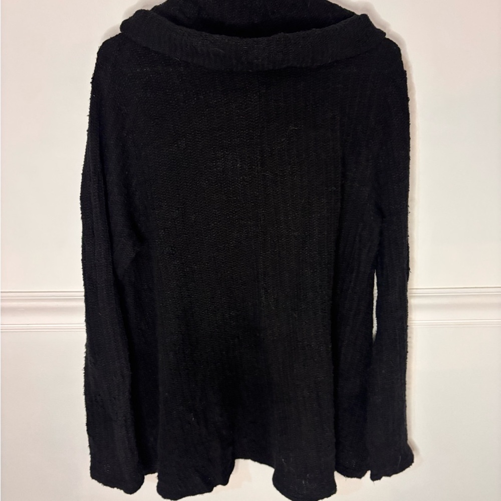 Cut Loose Black Sweater